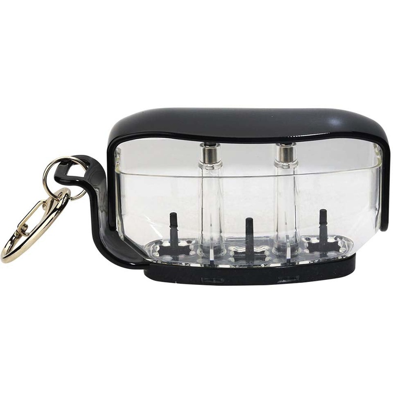 Fit Flight Fit Holder Flight Case – Clear Dark Black