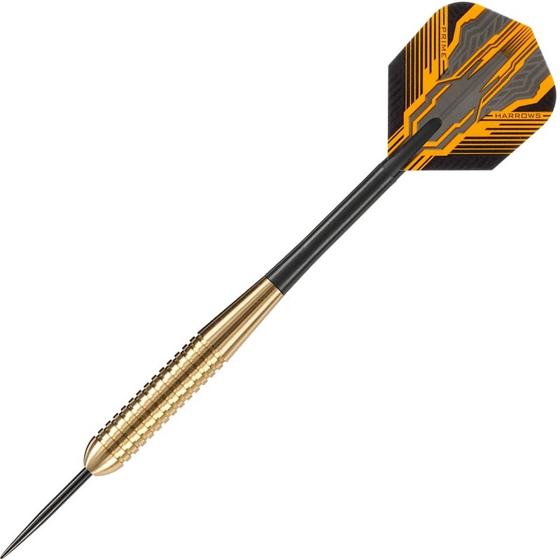 Harrows Club Brass Ringed Steel Tip Darts – 21gm