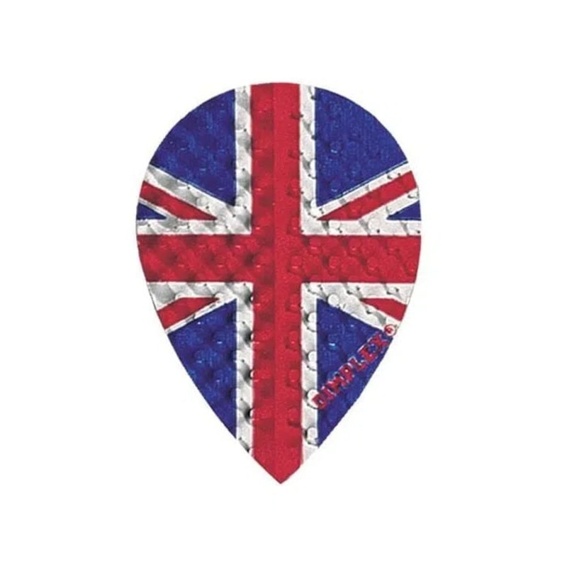 Harrows Dimplex Pear Union Jack Flights