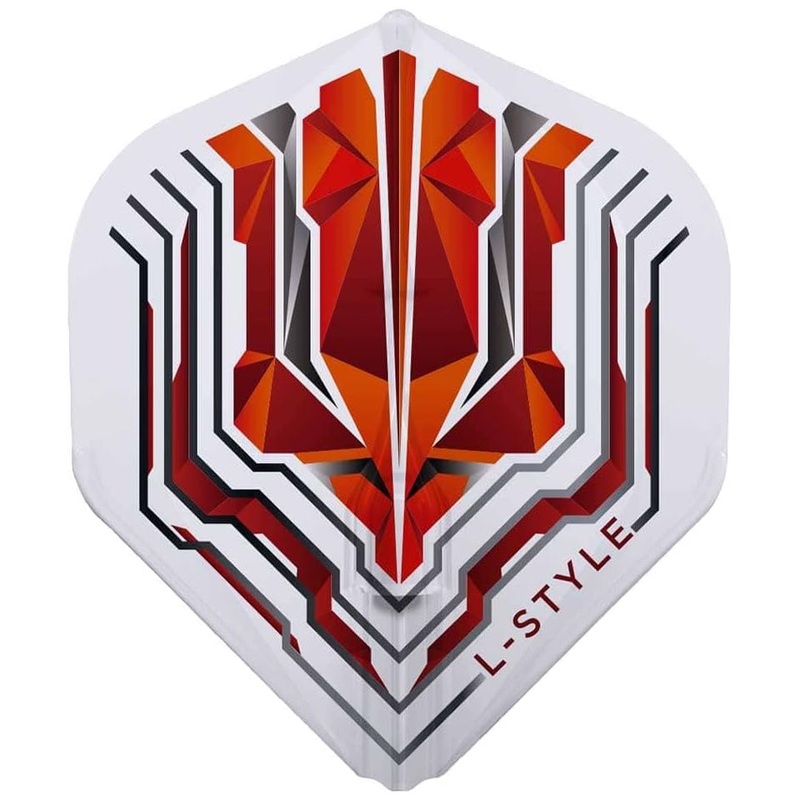 L-Style EZ Origin Series Dart Flights – L1 / Standard Red