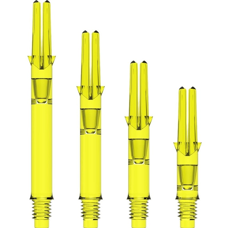 *L-Style – L-Shafts – Straight – Silent Spin – Yellow L Style 130 27mm Extra Short