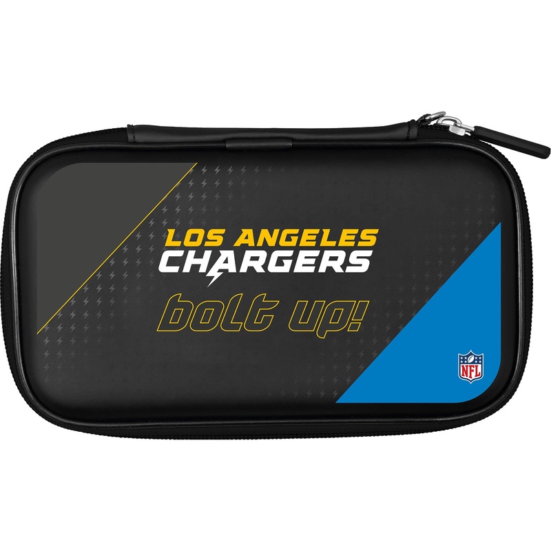 NFL – Dart Case – Official Licensed – Holds 2 Sets – Los Angeles Chargers
