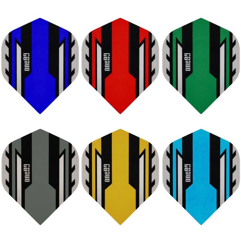 One80 Arrow Dart Flights – 100 Micron – No2 – Std Red