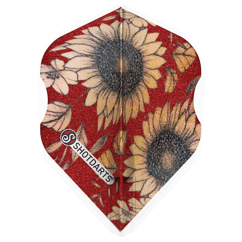 Shot L-Style EZ L1 Sunflower Dart Flights – L1/Standard