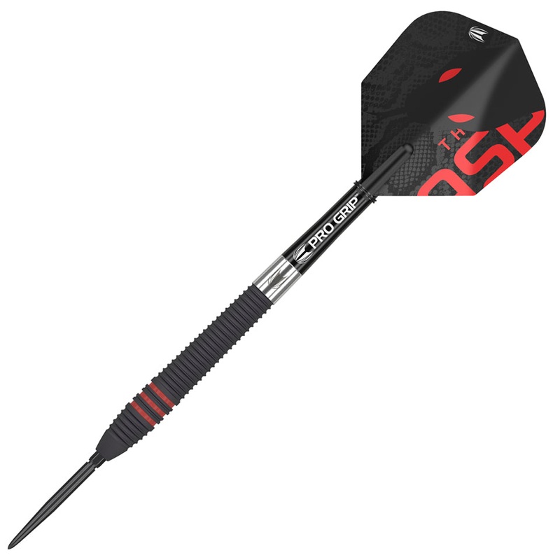 Target Nathan Aspinall 80% Black Swiss Point Steel Tip Darts – 22gm