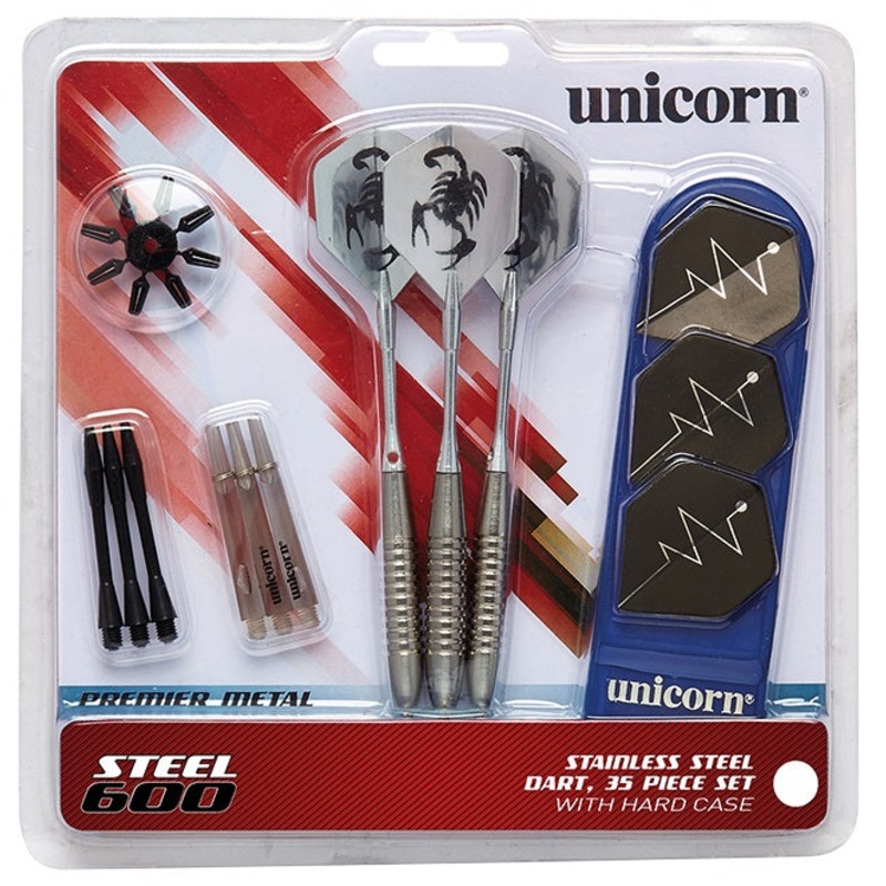 Unicorn MM600 Steel Tip Darts 21 Gram