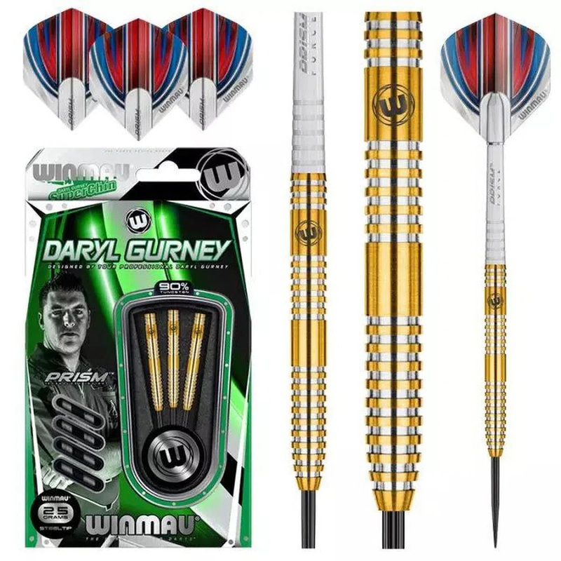 Winmau Daryl Gurney 90% Tungsten Steel Tip Darts 23 GRAM