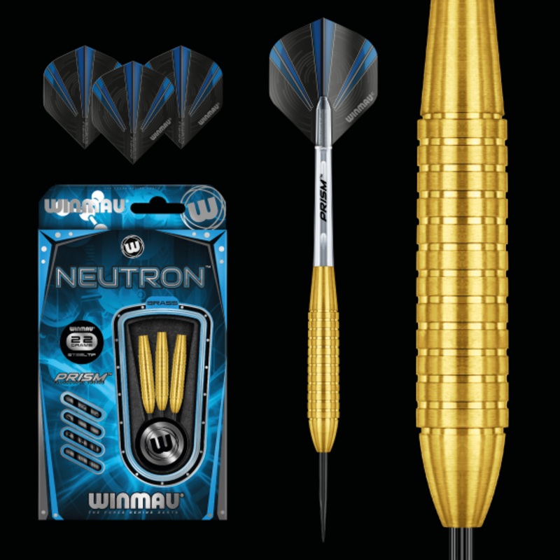 Winmau Neutron 22 gram Brass Steel Tip Darts