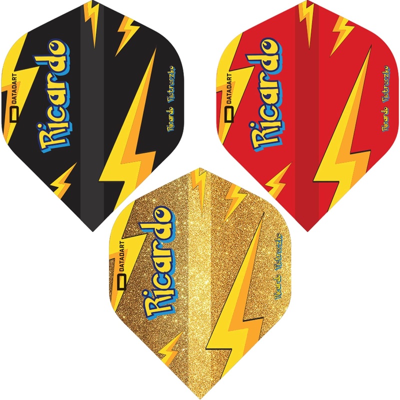 Datadart Dart Flights – Ricardo Pietreczko – 150 Micron – No2 – Std – Pikachu Red