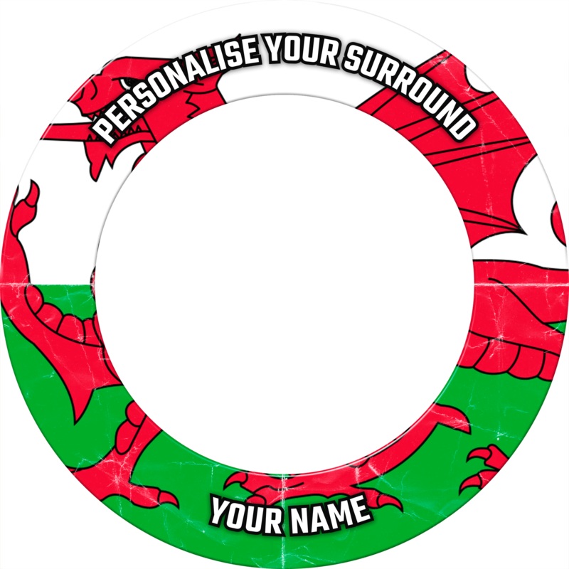 Designa Dartboard Surround – Design Collection – Heavy Duty – Wales Default Title