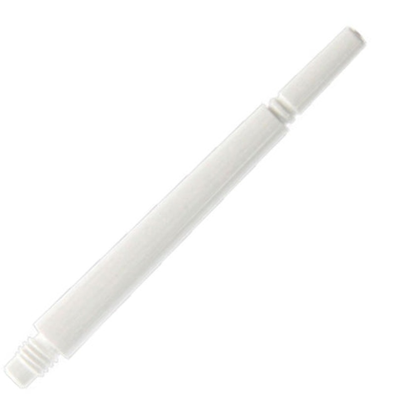 Fit Flight Gear Normal Spinning Dart Shafts – Long #7 (38.5mm) White
