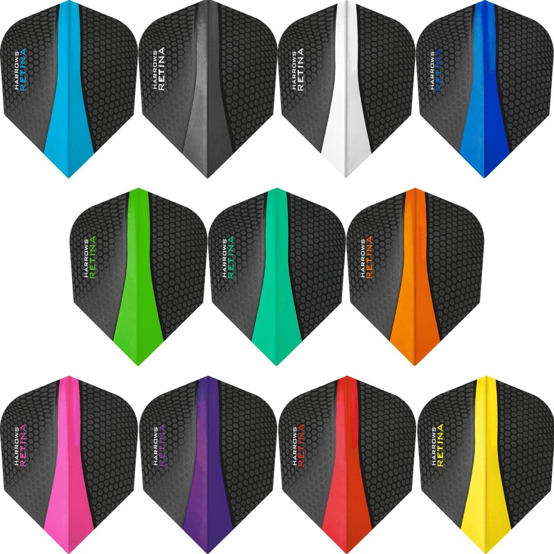 Harrows – Retina – Standard Dart Flights Aqua Blue