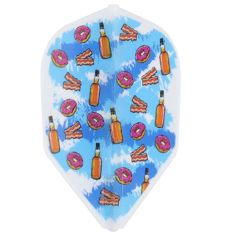 L-Style EZ Bourbon Bacon & Donuts Dart Flights – L3 / Shape