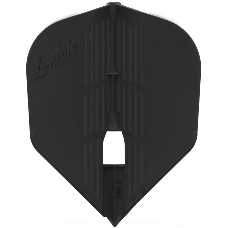 L-style Pro Kami Dart Flights – L3 / Shape Black