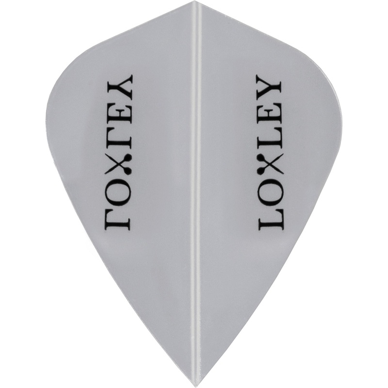 *Loxley Dart Flights – Logo Transparent – Kite – Logo