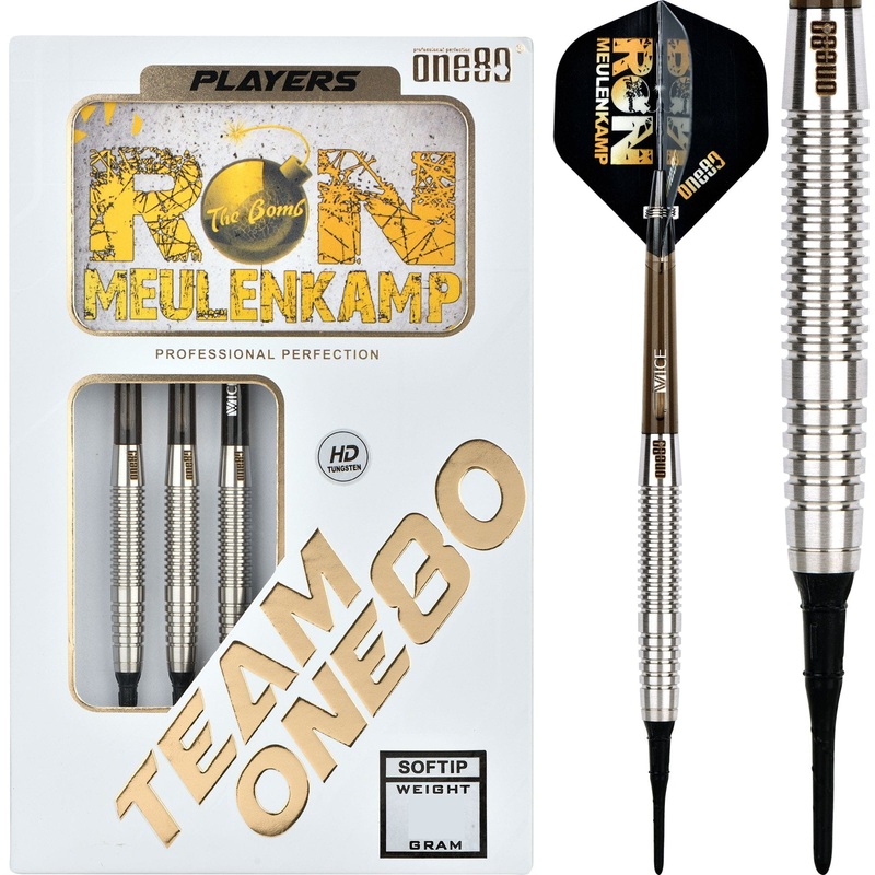 One80 Ron Meulenkamp Darts – Soft Tip – Natural 18g