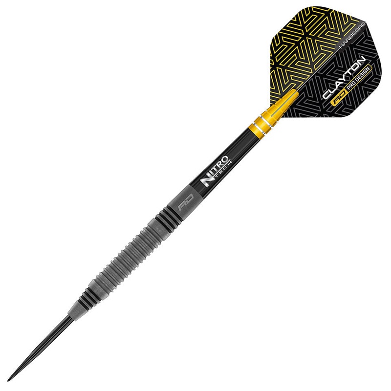 Red Dragon Jonny Clayton Oxide Edition Steel Tip Darts – 23gm