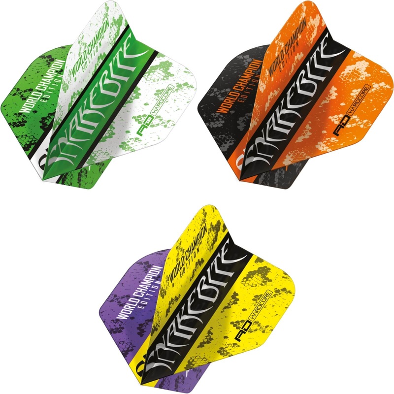 Red Dragon – Peter Wright Ying Yang World Champion – Big Wing Dart Flights Green