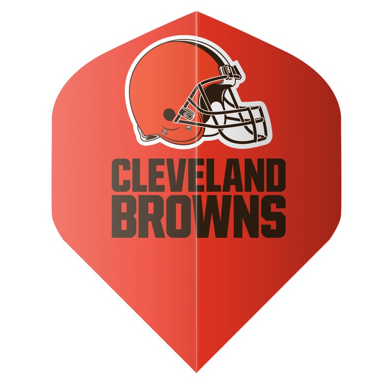 Shot NFL Cleveland Browns Flight Set Orange Standard 100 Micron Polymer