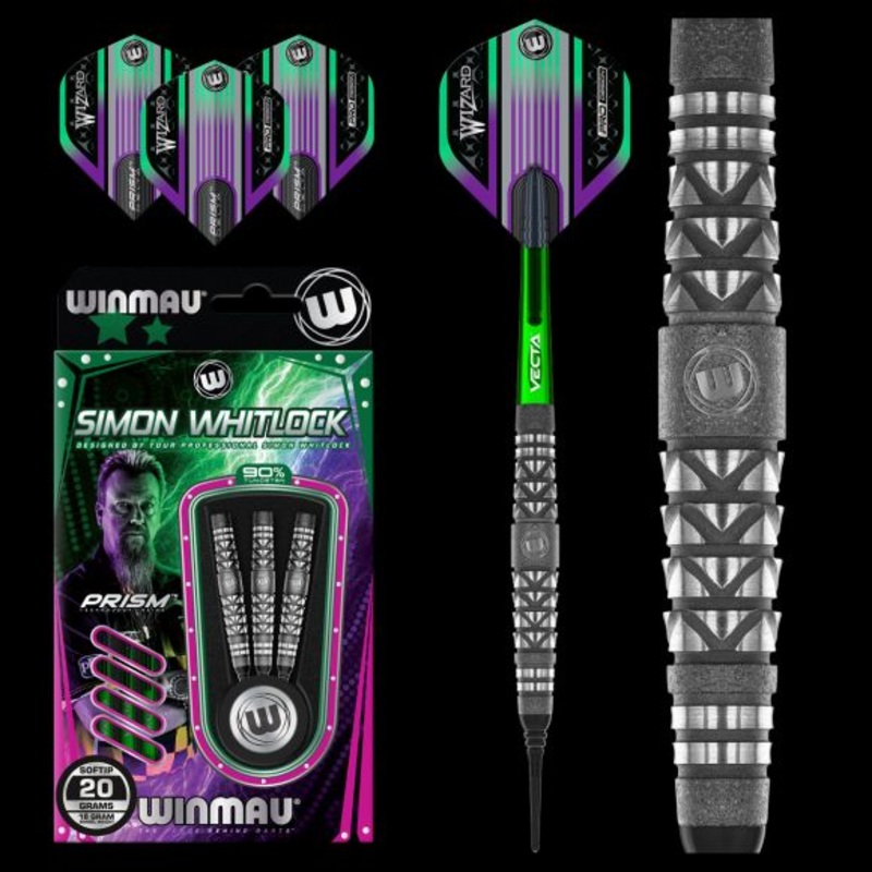 Simon Whitlock 20 gram 90% Tungsten alloy SOFT TIP