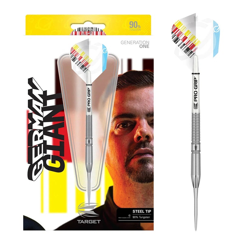 Target Darts Gabriel Clemens 90% Tungsten Steel Tip Darts 21 GRAM