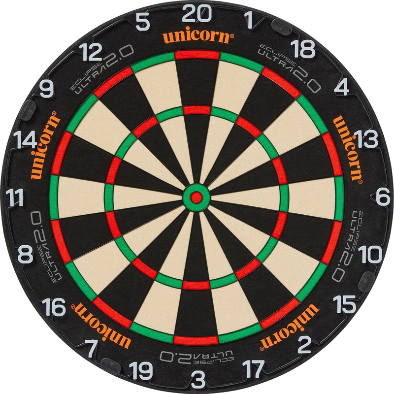 Unicorn Eclipse Ultra 2.0 Dartboard – Professional – Ultra Thin Wires
