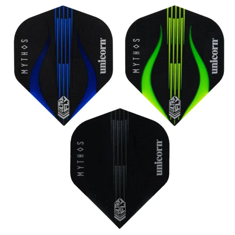 Unicorn Ultrafly Big Wing Mythos Minotaur Dart Flights Grey
