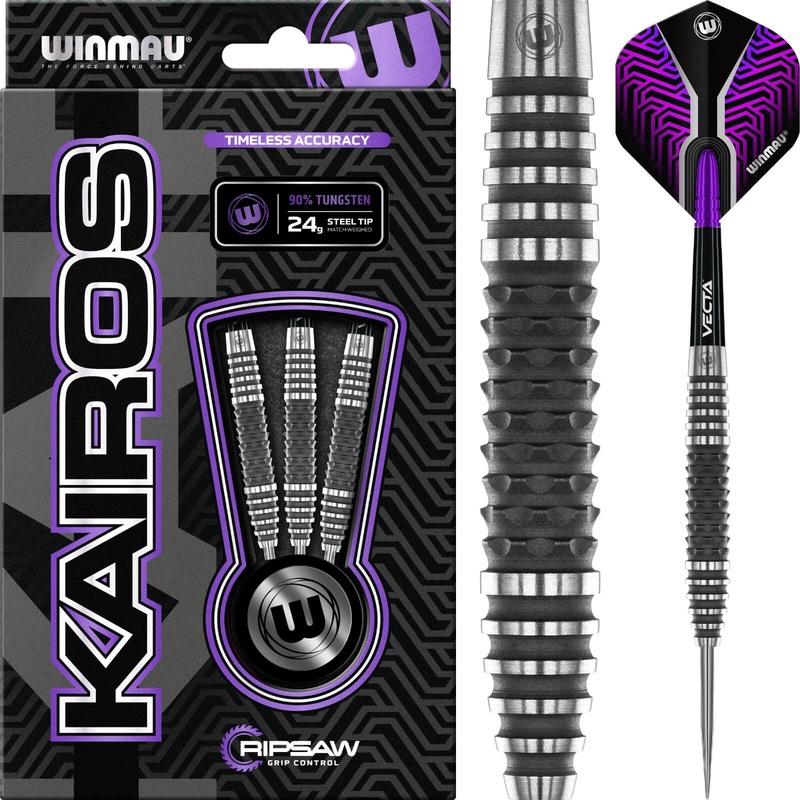 Winmau – Kairos 2 Darts – Steel Tip – 90% Tungsten – 24g 26g 24 grams