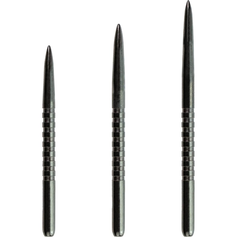 BULL’S – GP3 Black Dart Points – 34mm 38mm 42mm 34mm