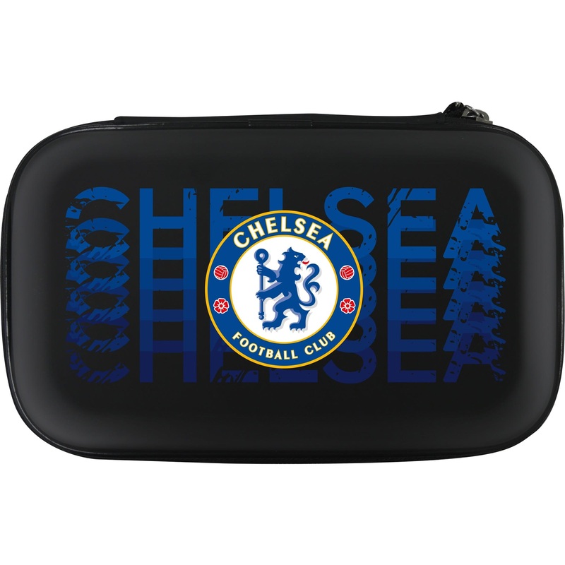 Chelsea Football Large Darts Case – Black – Chelsea FC – W1 – Repeat