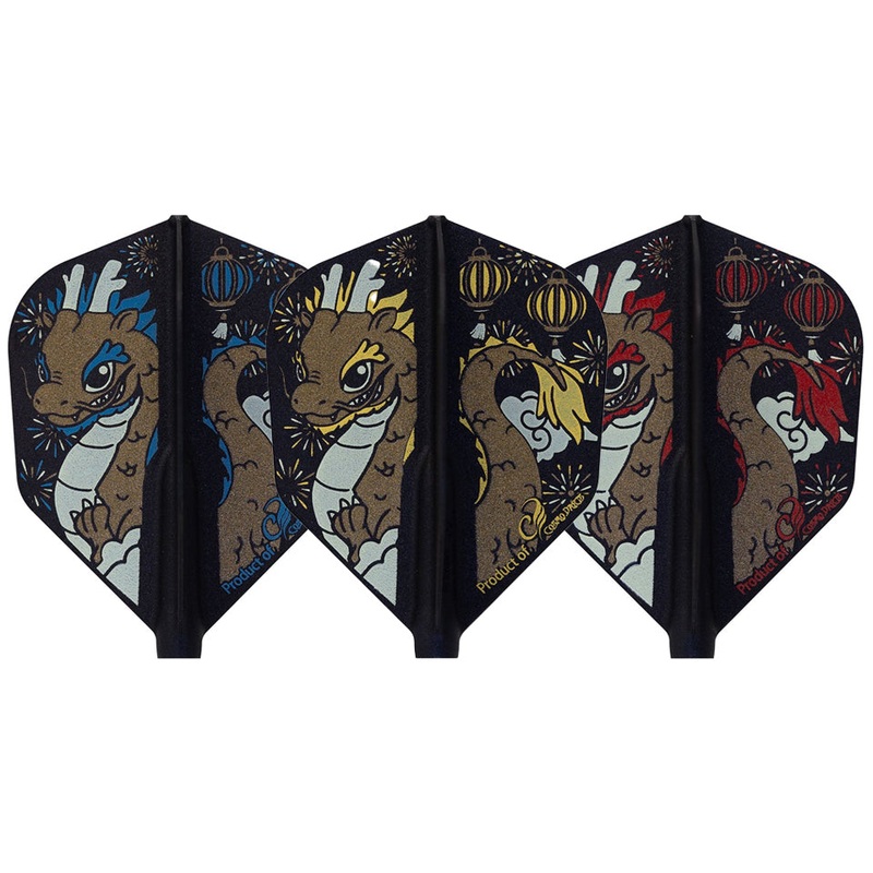 Fit Flight Pupo Teng Lieh 4 Signature Dart Flights – Shape