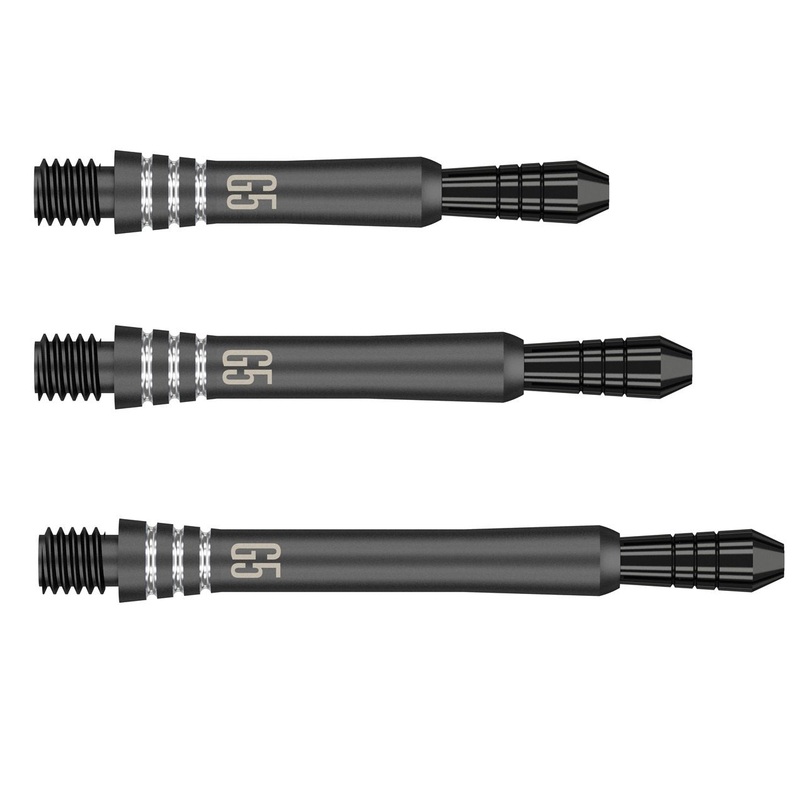 Phil Taylor Gen 5 Power Titanium Black Dart Stems / Shafts by Target Short