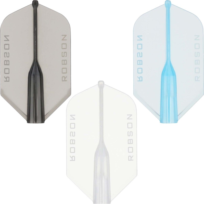 Robson – Plus Crystal – Slim Dart Flights Black