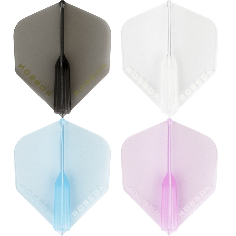 *Robson Plus Dart Flights – for all flights – Std No2 – Crystal Black
