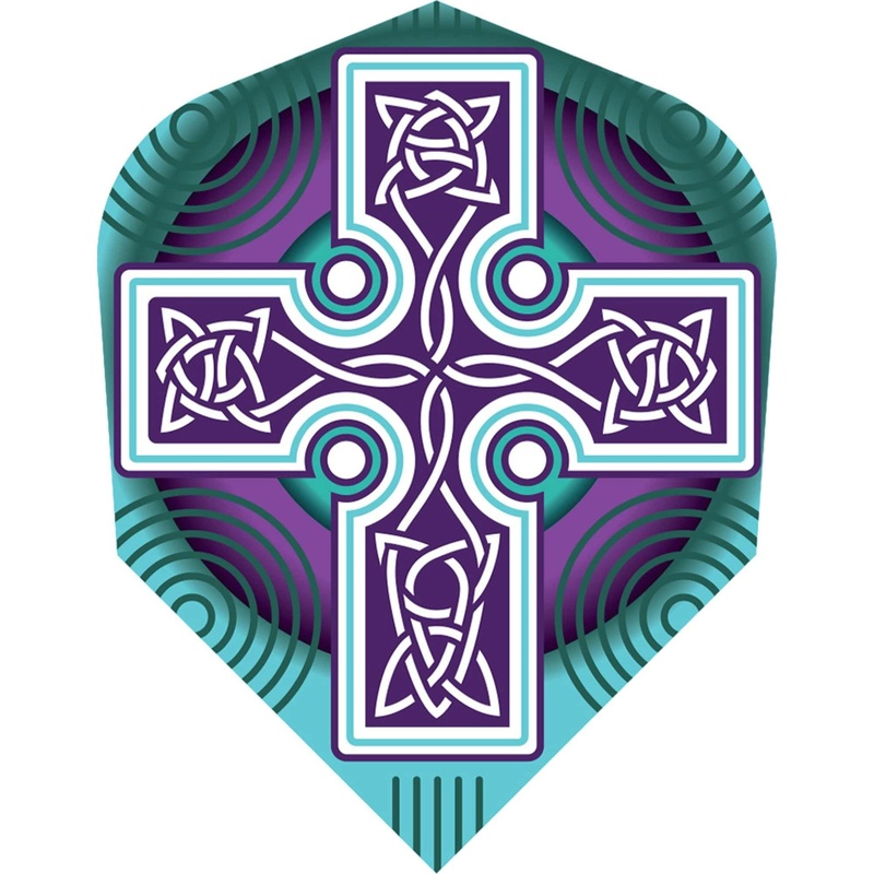 Shot Celt Dart Flights – 100 Micron – Std – No6 – Boudicca