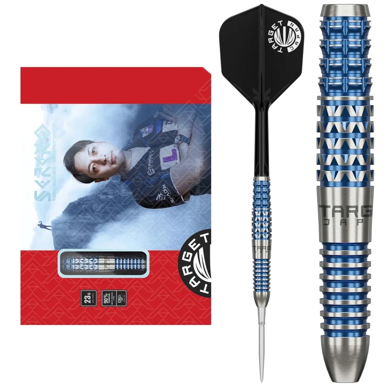 Target Japan Toru Suzuki Sereno G2 90% Tungsten Steel Tip Darts 23 GRAM