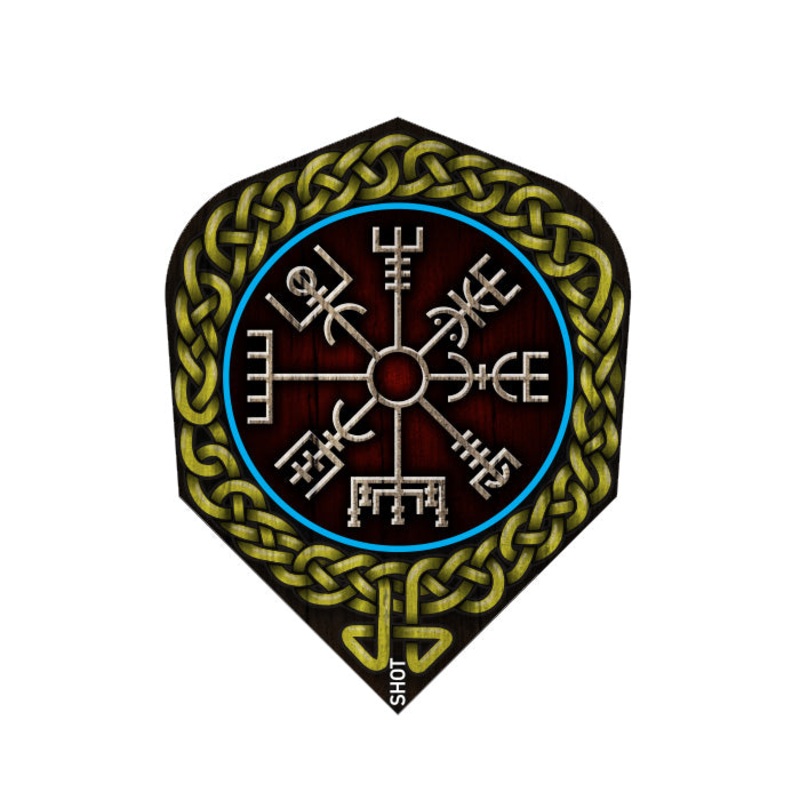 Viking Drakkar No6 Dart Flights by Shot