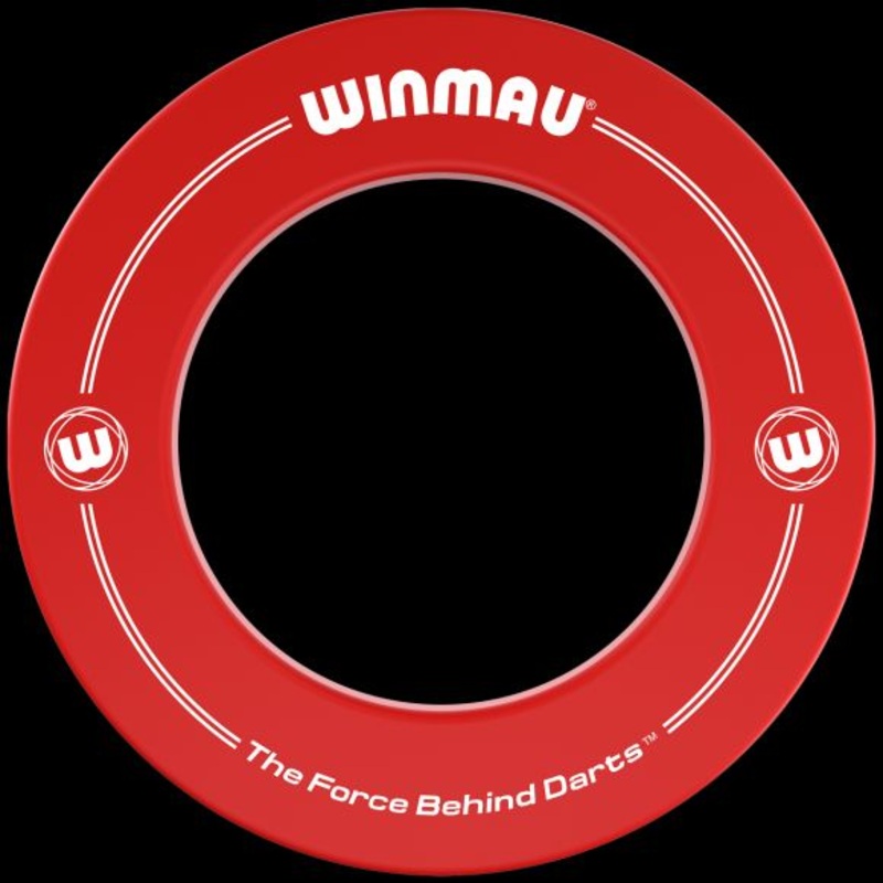 Winmau Printed Red Surround Red Not Included 43.6cm Inner Diameter, 67.5cm Outer Diameter