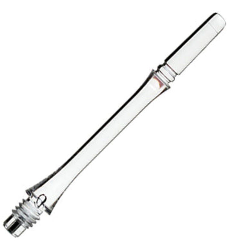 Fit Flight Gear Slim Locked Dart Shafts – Inbetween #4 (28.5mm) Clear