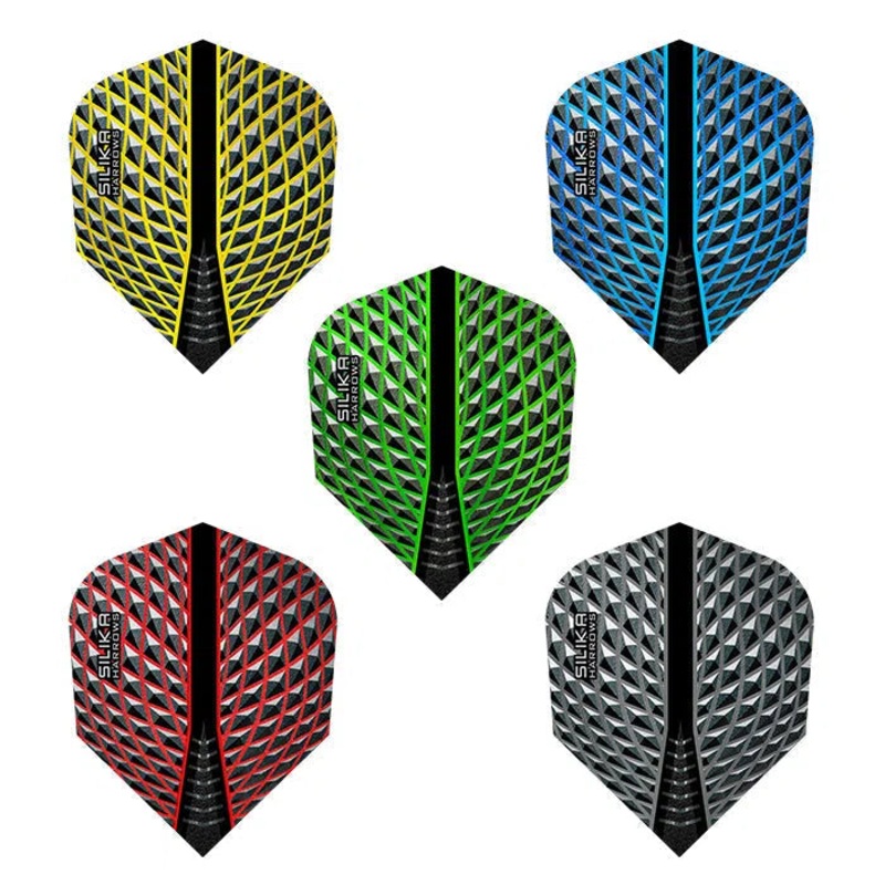 Harrows Silika No6 Flights Blue