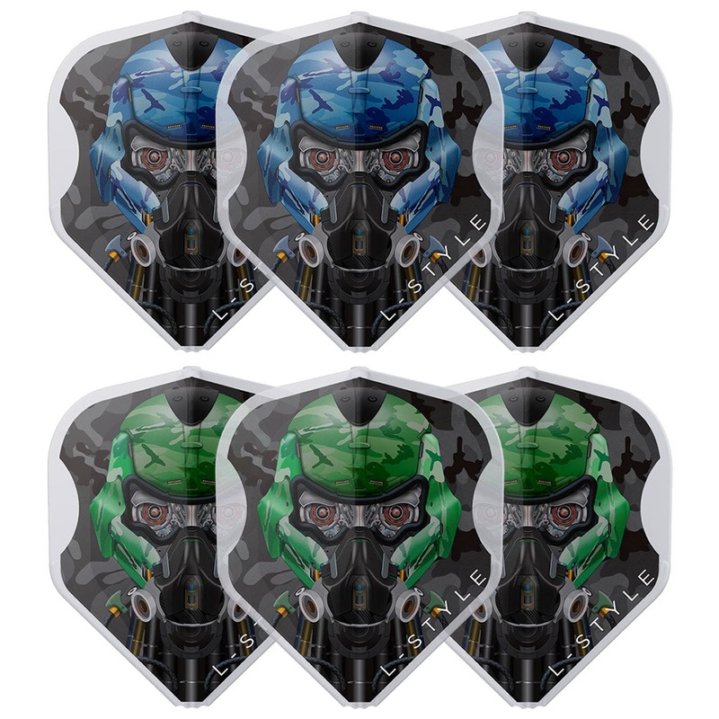 L-Style – EZ L-Flights – Integrated Champagne Ring – L1EZ – Berry van Peer v4 – Clear White Blue