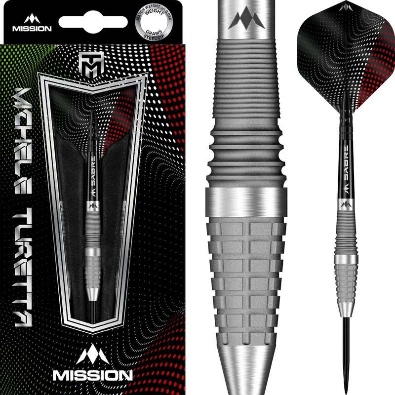 Mission – Michele Turetta Darts – Steel Tip – 95% Tungsten – 21g 23g 21 grams