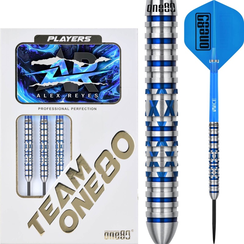 One80 – Alex Reyes Darts – Steel Tip – 90% Tungsten – 20g