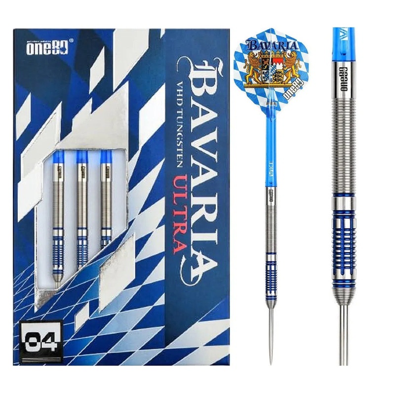 One80 Bavaria Ultra 04 90% Tungsten Steel Tip Darts 21 GRAM