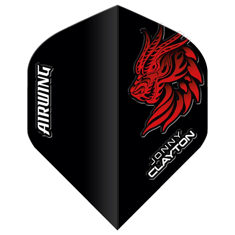 Red Dragon Airwing Jonny Clayton Dragon Dart Flights – Standard
