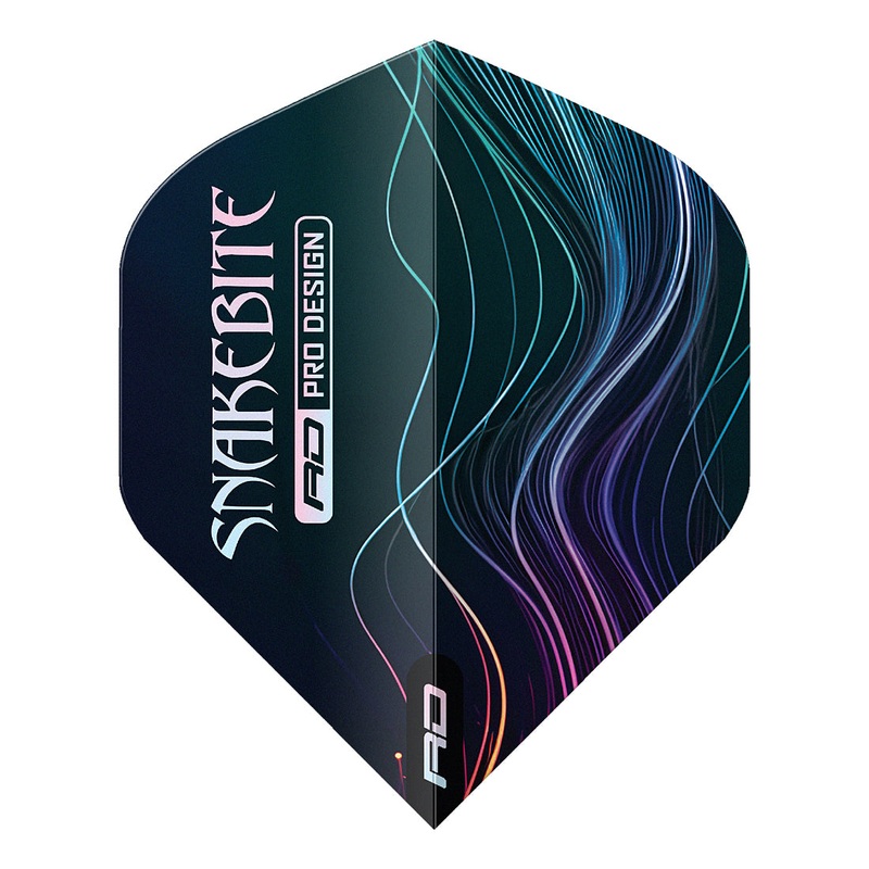 Red Dragon Peter Wright Multi Hardcore Premium Dart Flights No2 Standard