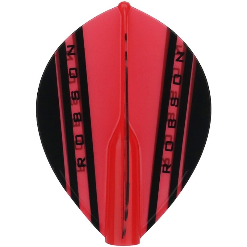 Robson Plus V Dart Flights – Pear Red