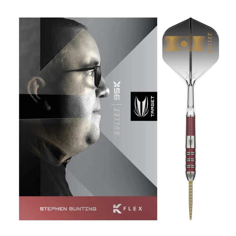 Target Darts Stephen Bunting 95K SP 95% Tungsten Steel Tip Darts 18 GRAM