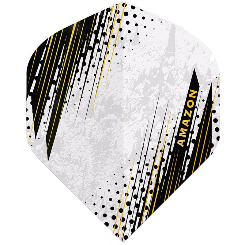 Amazon Oro Dart Flights White No2 Standard