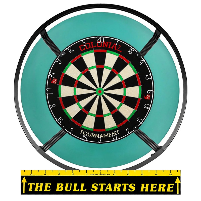 Colonial Steel Tip Dartboard Bundle – Tiffany Blue